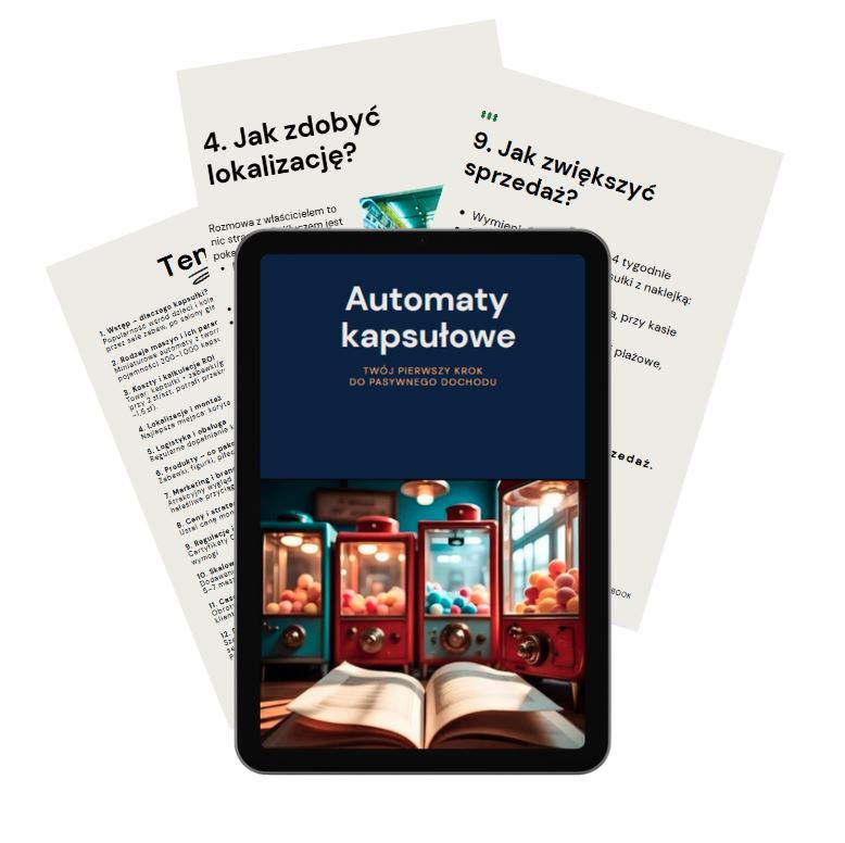 Automaty kapsułowe [2025] E-Book Premium